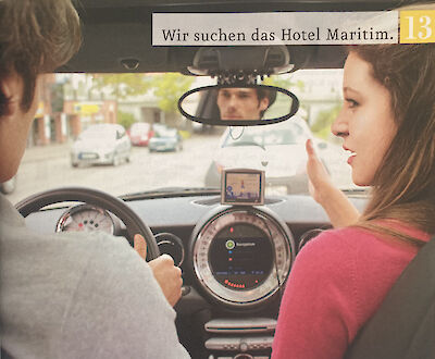 Wir suchen das Hotel Maritim.