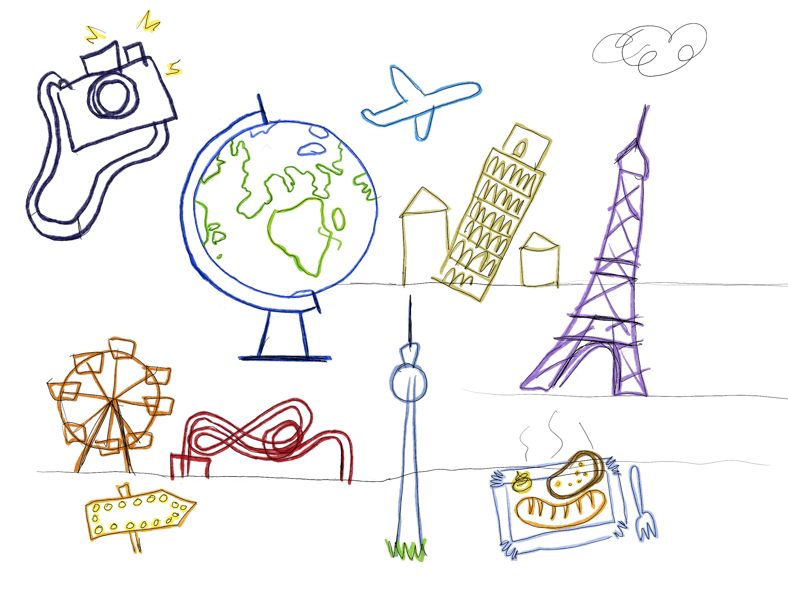 Was machst du im Urlaub?