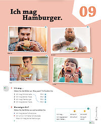 Ich mag Hamburger.