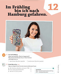 Im Frühling bin ich nach Hamburg gefahren.
