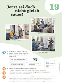 Jetzt sei doch nicht gleich sauer.