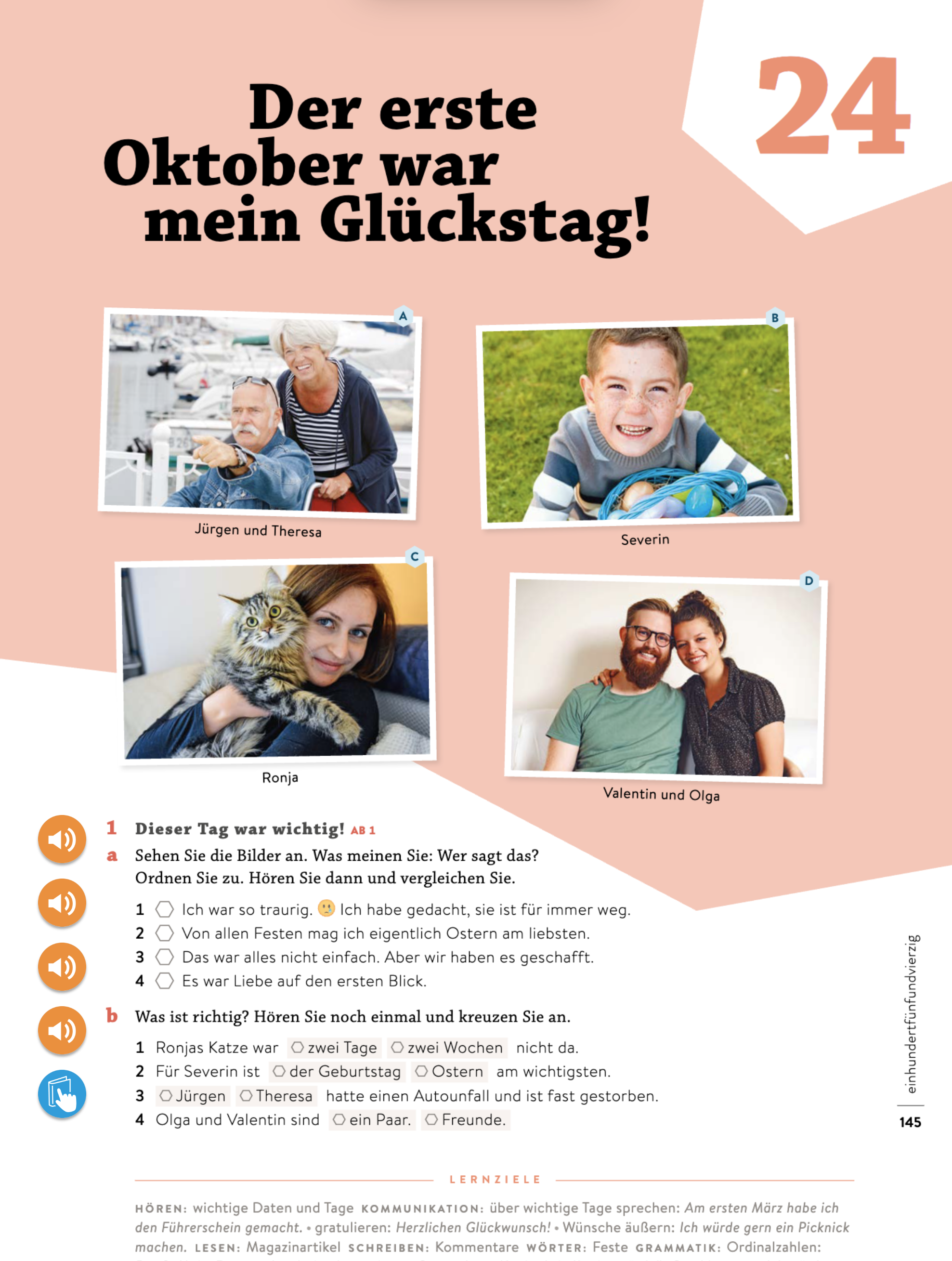 Der erste Oktober war mein Glückstag!