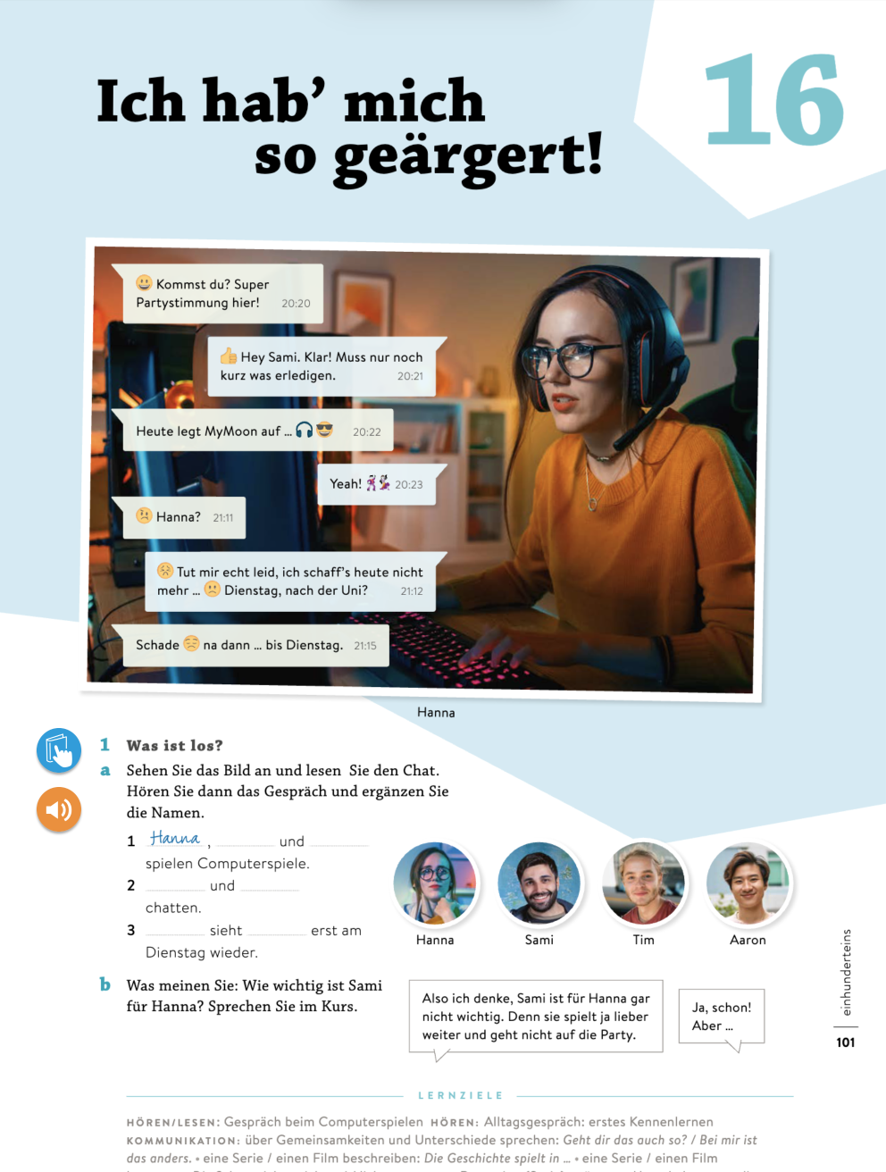 Ich hab' mich so geärgert!