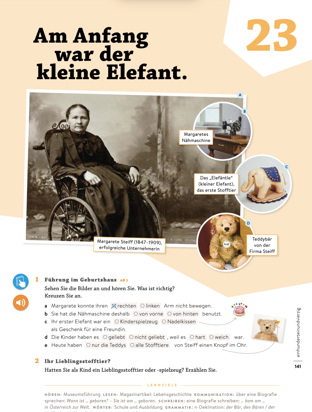 Am Anfang war der kleine Elefant.